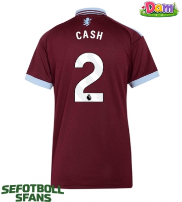 Aston Villa Matty Cash #2 Hemmatröja Kvinnor 2026-27 Kortärmad